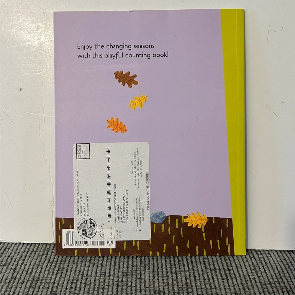 One Leaf, Two Leaves, Count with Me John Micklos Jr. children’s book